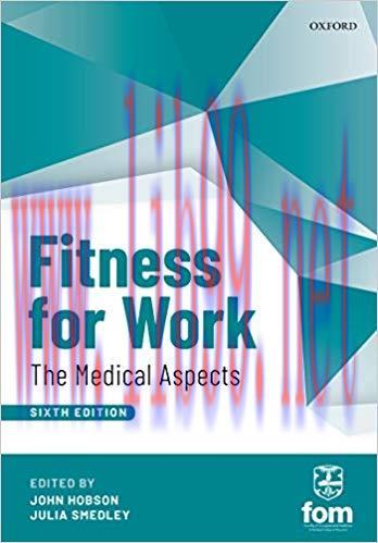 (PDF)Fitness for Work: The Medical Aspects 6th Edition
