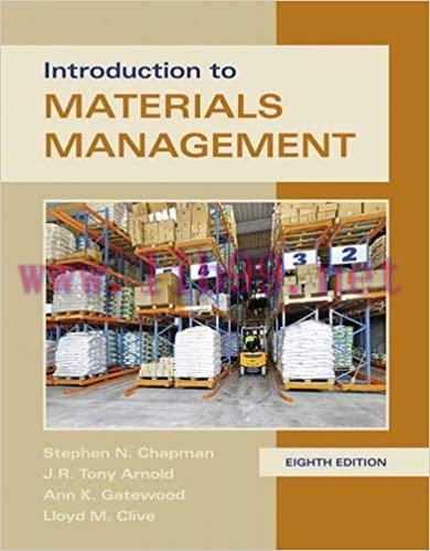 (PDF)Introduction to Materials Management