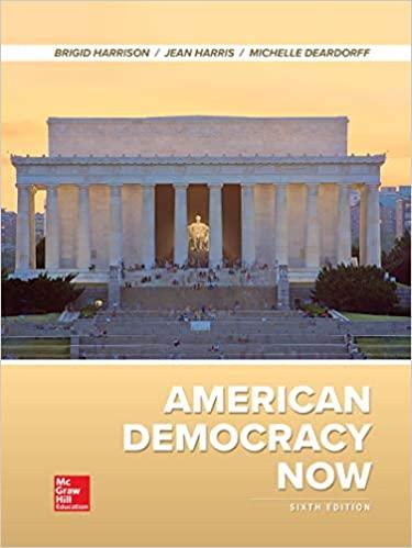 American Democracy Now 6th Edition [Brigid Harrison]