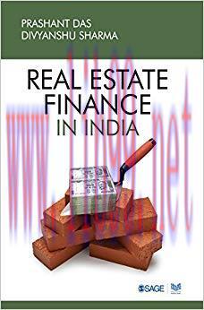 (PDF)Real Estate Finance in India 1st Edition