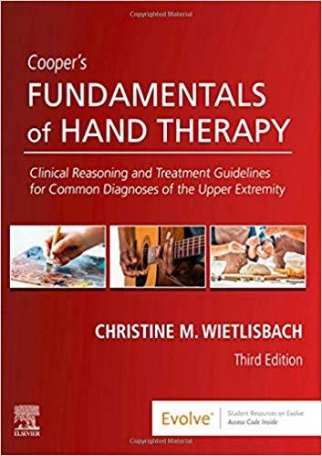 Cooper&rsquo;s Fundamentals of Hand Therapy 3rd Edition