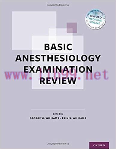 [PDF]Basic Anesthesiology Examination Review