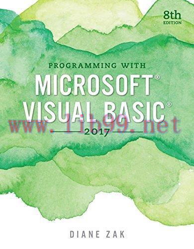 [FOX-Ebook]Programming with Microsoft Visual Basic 2017, 8th Edition