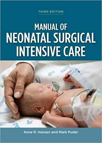 (PDF)Manual of Neonatal Surgical Intensive Care