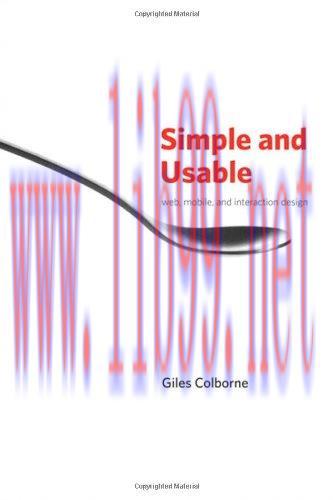 [FOX-Ebook]Simple and Usable Web, Mobile, and Interaction Design