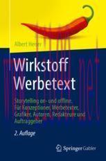 [PDF]Wirkstoff Werbetext: Storytelling on- und offline. F&uuml;r Konzeptioner, Werbetexter, Grafiker...
