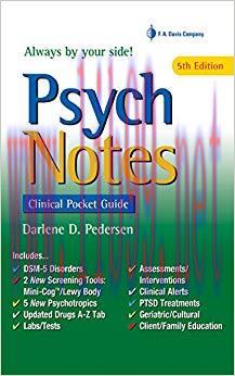 (PDF)Psych Notes Clinical Pocket Guide 5th Edition