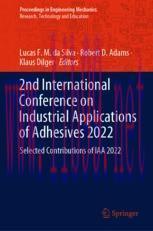 [PDF]2nd International Conference on Industrial Applications of Adhesives 2022 : Selected Contr...