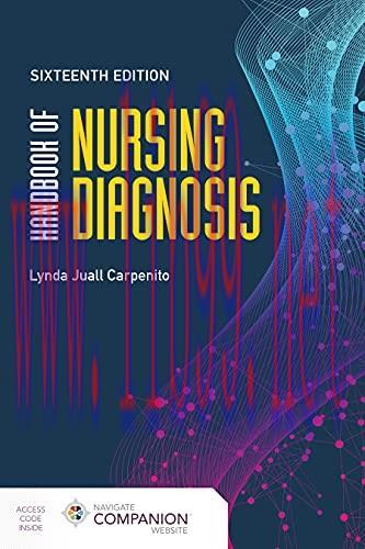 [AME]Handbook of Nursing Diagnosis, 16th Edition (Original PDF)