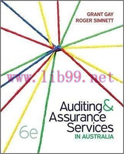 (PDF)Auditing and Assurance Services in Australia 6th Edition