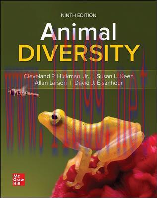 [PDF]Animal Diversity 9th Edition [Cleveland P. Hickman, Jr.]