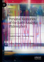 [PDF]Personal Memories of the Early Analytic Philosophers: Analytic Logic / Synthetic Lives