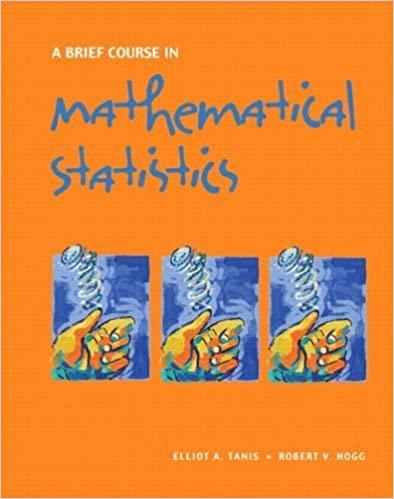 (PDF)A Brief Course in Mathematical Statistics by Elliot A. Tanis