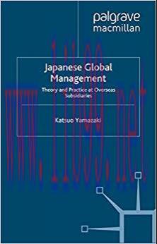 (PDF)Japanese Global Management: Theory and Practice at Overseas Subsidiaries 2012 Edition
