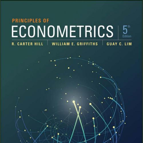 Principles of Econometrics, 5th Edition