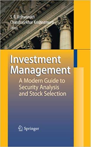 (PDF)Investment Management A Modern Guide to Security Analysis and Stock Selection 2009 Edition