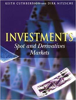 (PDF)Investments Spot and Derivatives Markets 1st Edition