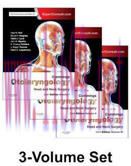 [AME]Cummings Otolaryngology: Head and Neck Surgery, 3-Volume Set, 6th Edition (ORIGINAL PDF fr...