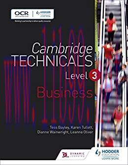 (PDF)Cambridge Technicals Level 3 Business
