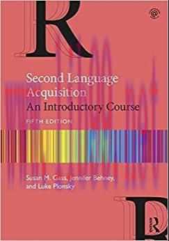 (PDF)Second Language Acquisition: An Introductory Course