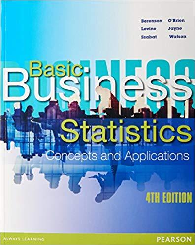 (Solution Manual)Basic Business Statistics 4th Edition by Mark 澳洲版.zip