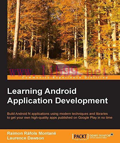 [FOX-Ebook]Learning Android Application Development