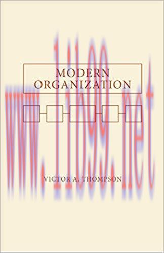 (PDF)Modern Organization Second Edition