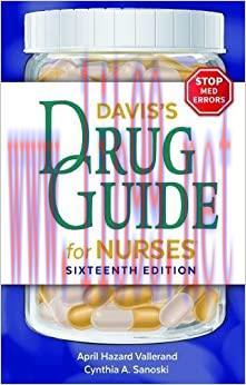 (PDF)Davis&rsquo;s Drug Guide for Nurses 16th Edition