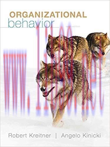 Organizational Behavior 10th Edition,