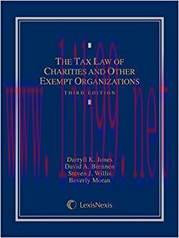 (PDF)The Tax Law of Charities and Other Exempt Organizations