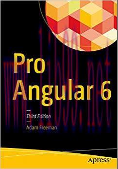 Pro Angular 6 3rd Edition,