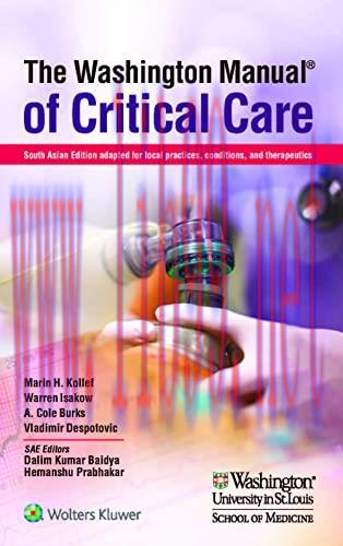 [AME]The Washington Manual of Critical Care, SAE (Original PDF)