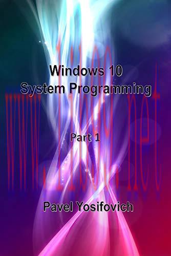 [FOX-Ebook]Windows 10 System Programming, Part 1