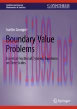 [PDF]Boundary Value Problems: Essential Fractional Dynamic Equations on Time Scales