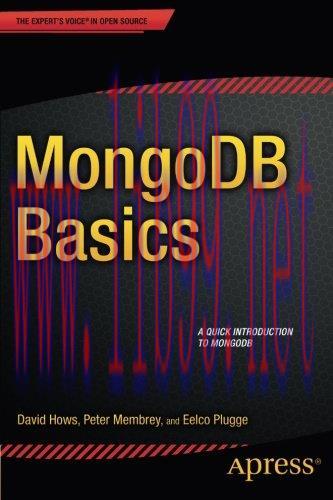 [FOX-Ebook]MongoDB Basics
