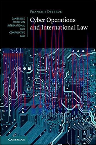 (PDF)Cyber Operations and International Law (Cambridge Studies in International and Comparative...