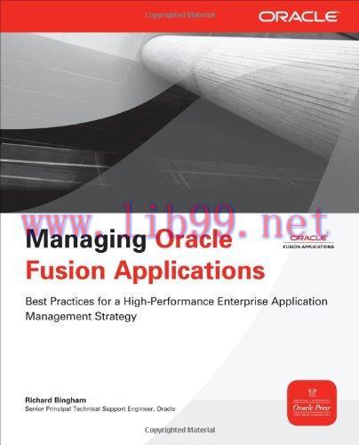 [FOX-Ebook]Managing Oracle Fusion Applications
