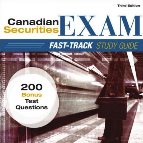 Canadian Securities Exam Fast-Track Study Guide