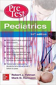 (PDF)Pediatrics PreTest Self-Assessment And Review, 14th Edition 14th Edition
