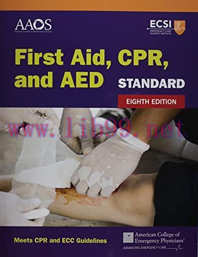 [AME]Standard First Aid, CPR, and AED, 8th Edition (Original PDF)