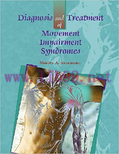 (PDF)Diagnosis and Treatment of Movement Impairment Syndromes- E-Book 1st Edition