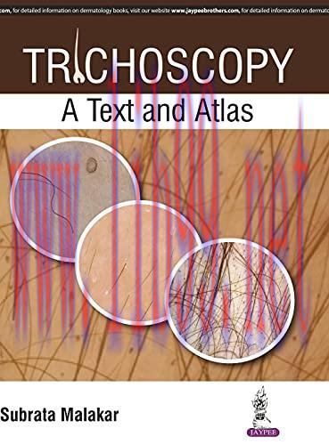 [AME]Trichoscopy: A Text and Atlas (Original PDF)