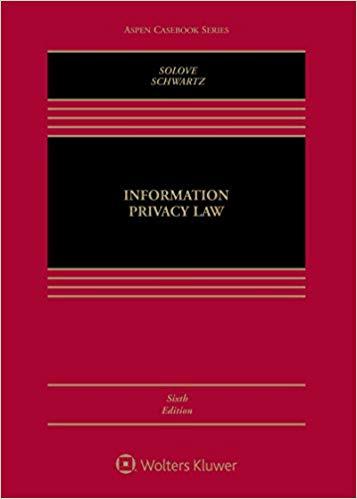 (PDF)Information Privacy Law (Aspen Casebook) 6th Edition