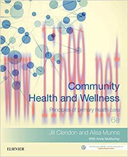 (PDF)Community Health and Wellness: Principles of primary health care 6th Edition