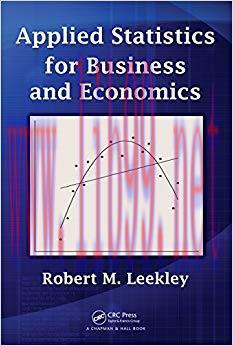 (PDF)Applied Statistics for Business and Economics 1st Edition