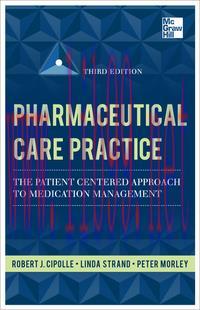 [AME]Pharmaceutical Care Practice: The Patient-Centered Approach to Medication Management, Thir...
