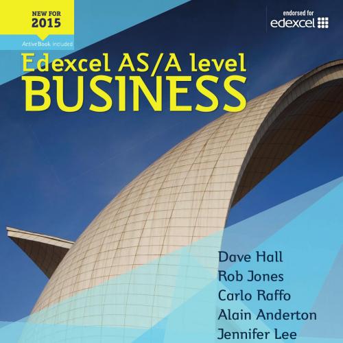 Edexcel ASA Level Business 5th Revised Edition by Dave Hall - Wei Zhi