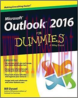 Outlook 2016 For Dummies 1st Edition