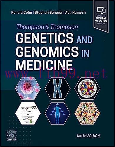 [AME]Thompson & Thompson Genetics and Genomics in Medicine, 9th edition (True PDF)