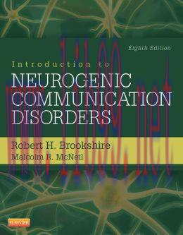[AME]Introduction to Neurogenic Communication Disorders, 8th Edition